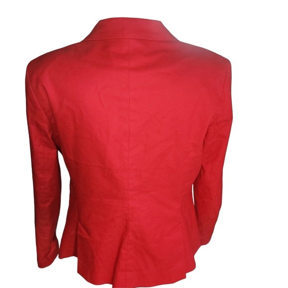 Dalia Women's Vibrant Red Blazer L - Picture 5 of 6